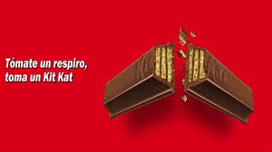 frase publicitaria famosa de kit kat