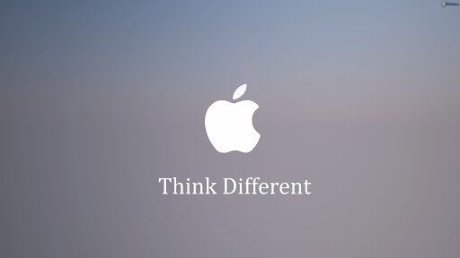 frase publicitaria de apple